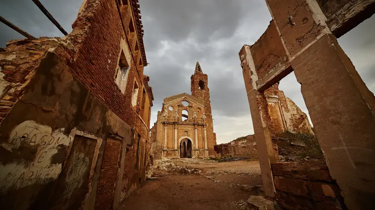 Ruinas del pueblo viejo de Belchite. AYUNTAMIENTO DE BELCHITE