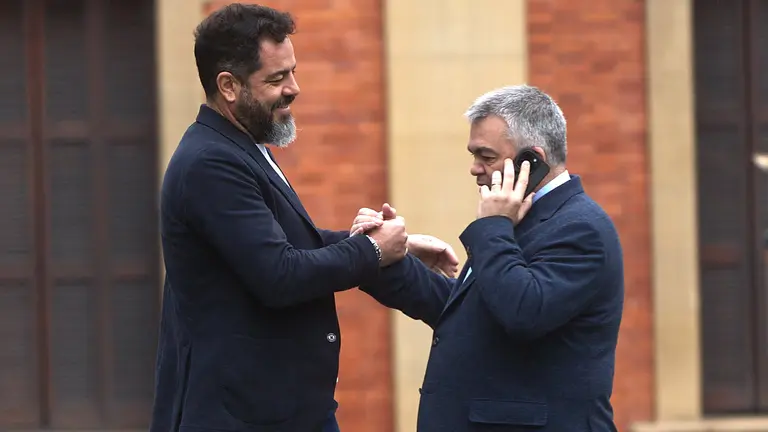 Comit&eacute; Regional del PSN con la presencia de la secretaria general del PSN-PSOE, Mar&iacute;a Chivite, el secretario de Organizaci&oacute;n del PSOE, Santos Cerd&aacute;n, y la ministra de Inclusi&oacute;n, Seguridad Social y Migraciones, Elma Saiz. I&Ntilde;IGO ALZUGARAY