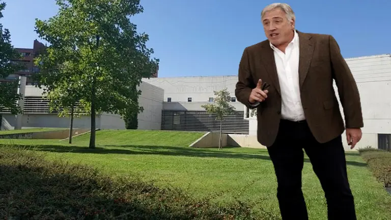 Montaje del alcalde de Pamplona, Joseba Asirón y el Civican. NAVARRA.COM