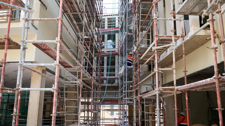 Obras en el entorno de Coscolín en Tudela. GOBIERNO DE NAVARRA