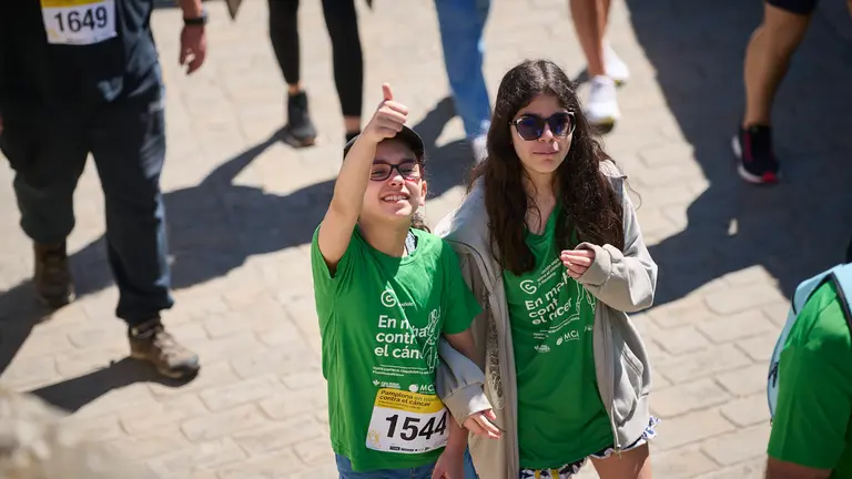 X Marcha Contra el C&aacute;ncer 2024 en Pamplona organizada por la Asociaci&oacute;n Espa&ntilde;ola Contra el C&aacute;ncer en Navarra. PABLO LASAOSA