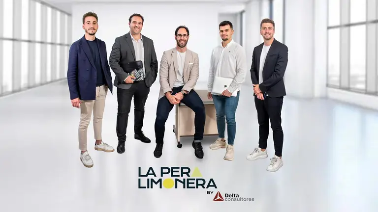 De izquierda a derecha Mikel Purroy, Mikel Fernández, Sergio Huarte, Sergio Bermejo, Santiago Lo Bianco. CEDIDA