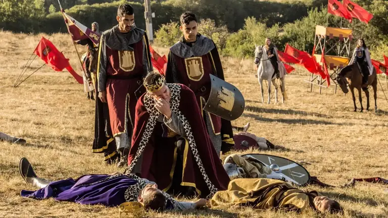 Imagen de archivo de la batalla de Atapuerca. ASOCIACI&Oacute;N ESPA&Ntilde;OLA DE FIESTAS Y RECREACIONES HIST&Oacute;RICAS