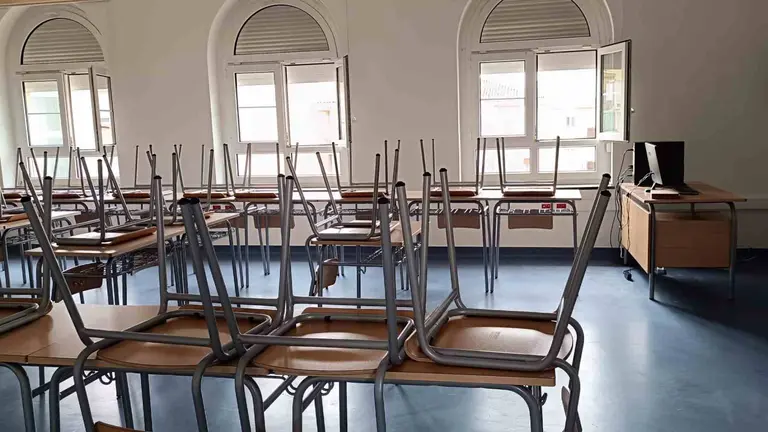 Un aula del nuevo centro de FP de Educadoras en las instalaciones del Antiguo V&iacute;ctor Pradera-Paderborn. GOBIERNO DE NAVARRA