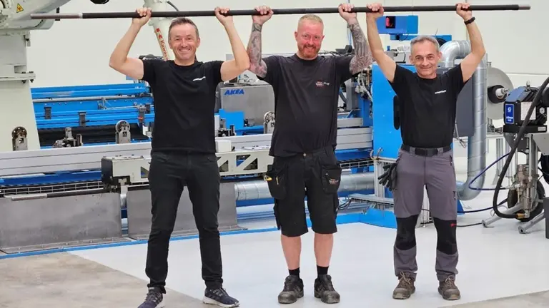 La empresa danesa Rose Holm inaugura su nueva f&aacute;brica en No&aacute;in. CEDIDA