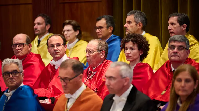 Acto de apertura del a&ntilde;o acad&eacute;mico 2024 de la Universidad de Navarra. PABLO LASAOSA