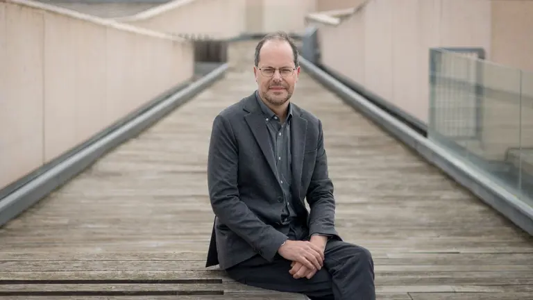 El nuevo director art&iacute;stico del Museo Universidad de Navarra. EFE/Villar L&oacute;pez