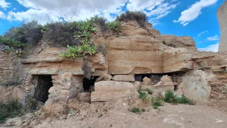 Casa cueva de Ablitas que ser&aacute; reformada para su uso tur&iacute;stico. AYUNTAMIENTO DE ABLITAS