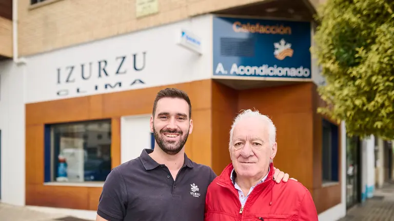 Izurzu Clima en la Avenida de Zaragoza 70 de Pamplona. PABLO LASAOSA