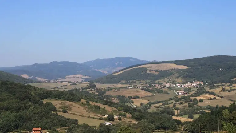 Valle de Imotz, donde se encuentra Echalecu. imotz.eus