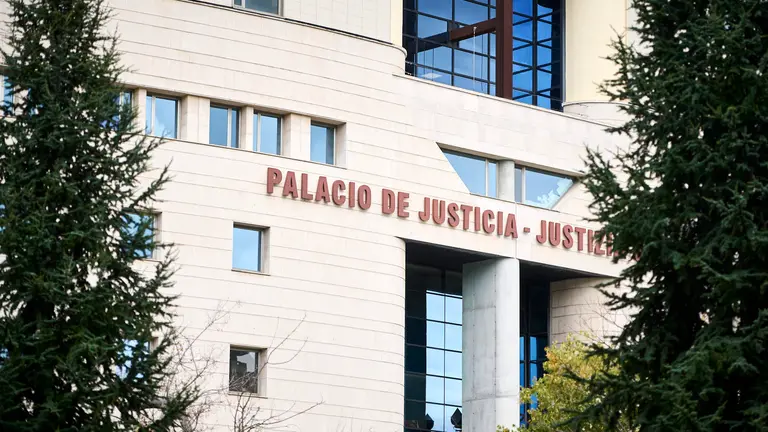 Vista del Palacio de Justicia en Pamplona. PABLO LASAOSA