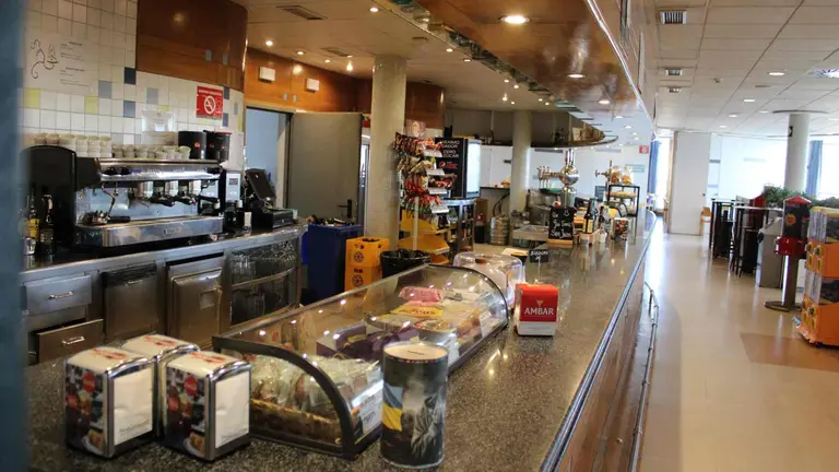 Cafeter&iacute;a de las instalaciones de la Agrupaci&oacute;n Deportiva San Juan. CEDIDA