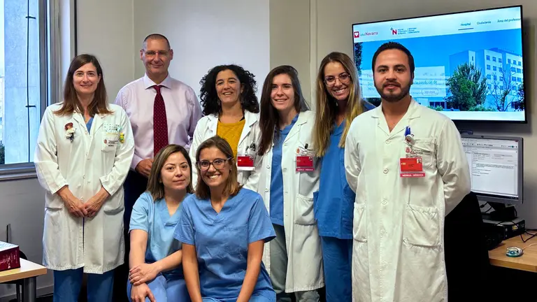 Equipo de profesionales del Servicio de Cirug&iacute;a Pedi&aacute;trica del HUN. GOBIERNO DE NAVARRA
