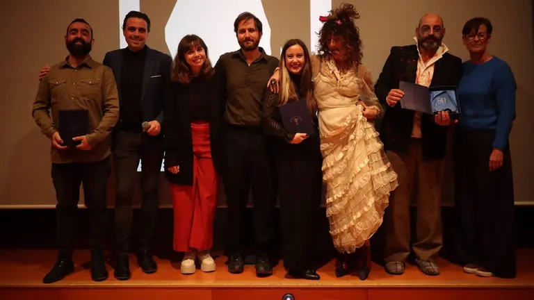 Foto de los ganadores del XIII Festival de Cine Fantástico y de Terror de Navarra - HORROR ONLINE ART FILM FESTIVAL