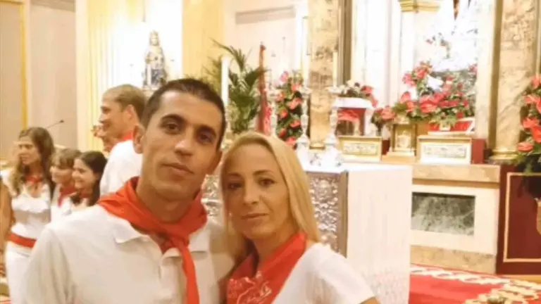 Jonathan y Ver&oacute;nica, los dos j&oacute;venes de Letur desaparecidos en las r&iacute;adas en su visita a la capilla de San Ferm&iacute;n. HERACLIERO/ INSTAGRAM