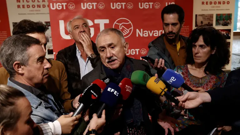 El secretario general de UGT, Pepe &Aacute;lvarez. EFE/ Jes&uacute;s Diges