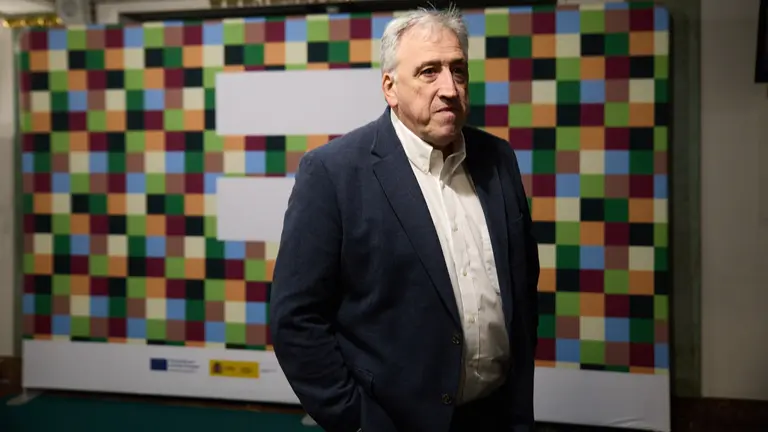 Acto de presentaci&oacute;n de la marca-ciudad  'Pamplona = bagara. Iru&ntilde;a = de verdad&rsquo; con la presencia del alcalde, Joseba Asiron, en el Teatro Gayarre de Pamplona. I&Ntilde;IGO ALZUGARAY