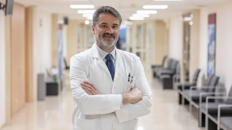 Juan Pablo de Torres, codirector del Departamento de Neumolog&iacute;a de la Cl&iacute;nica Universidad de Navarra. CL&Iacute;NICA UNIVERSIDAD DE NAVARRA