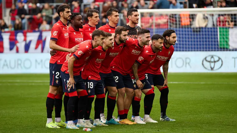 Partido de La Liga EA Sports entre CA Osasuna y Villarreal CF disputado en el estadio de El Sadar en Pamplona. I&Ntilde;IGO ALZUGARAY