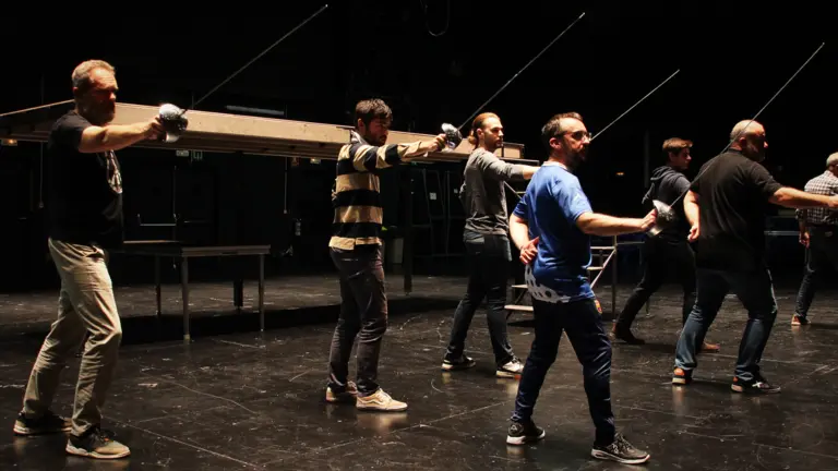 D'Artagnan y los jovenes mosqueteros llega al Teatro Gayarre. CEDIDA