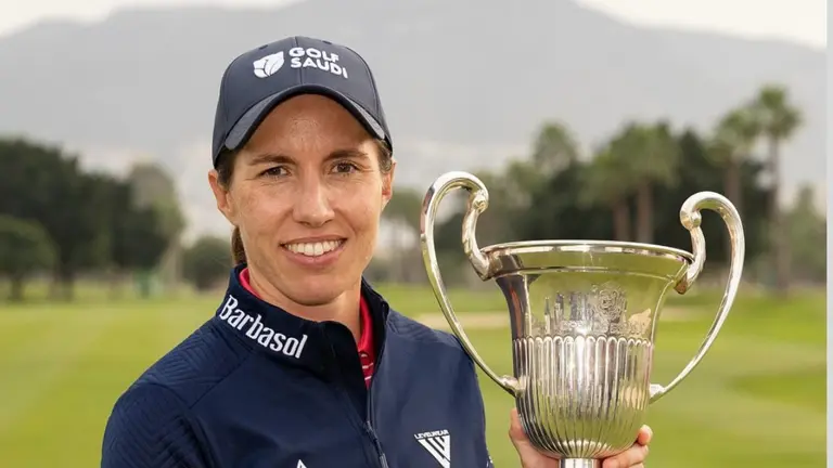 Carlota Ciganda conquista en Málaga su segundo Abierto de España. letgolf