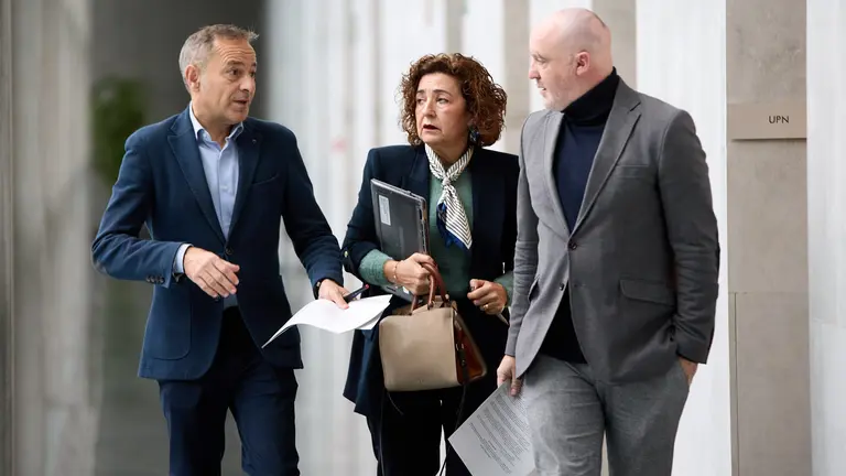 Mesa y Junta de Portavoces del Parlamento de Navarra. IÑIGO ALZUGARAY