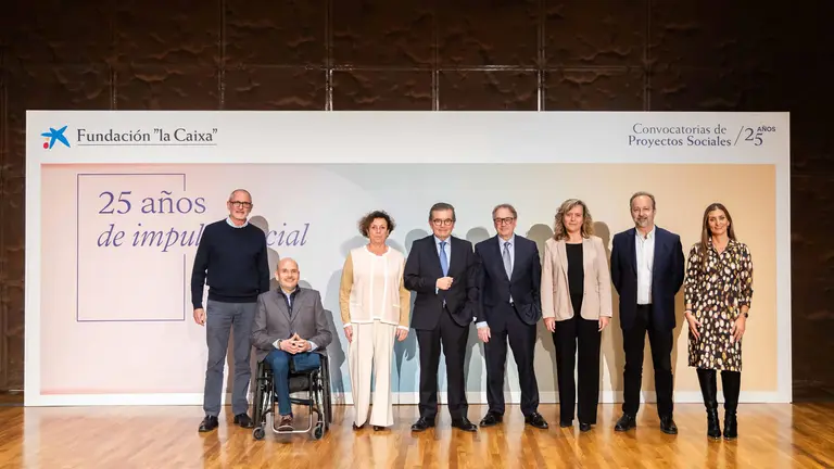 El acto ha reunido a representantes de entidades sociales vinculadas al programa desde sus inicios. Fundaci&oacute;n "la Caixa".