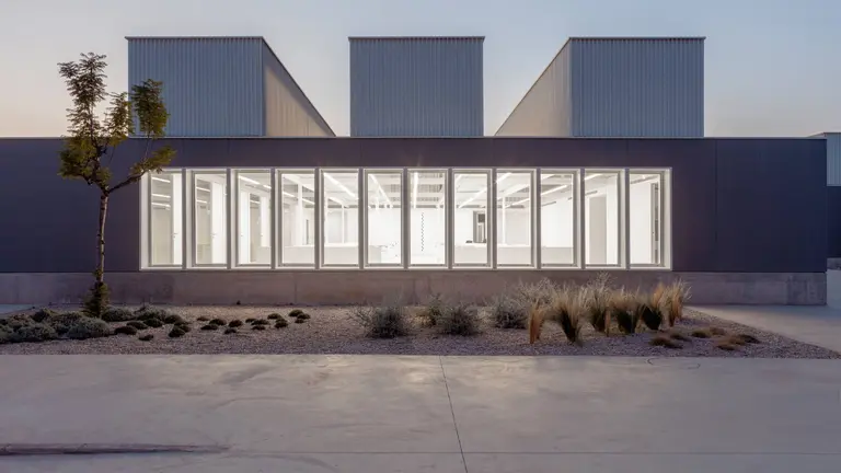 El edificio de un estudio de arquitectura de Navarra que ha sido premiado. CEDIDA