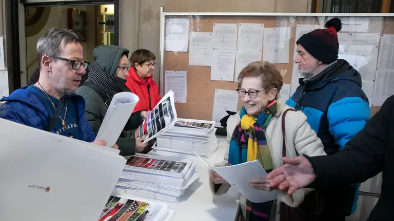 Agotados en un día los 20.000 ejemplares del calendario municipal de 2025. AYUNTAMIENTO DE PAMPLONA