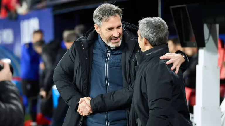 Partido de La Liga EA Sports entre CA Osasuna y Athletic Club disputado en el estadio de El Sadar en Pamplona. IÑIGO ALZUGARAY