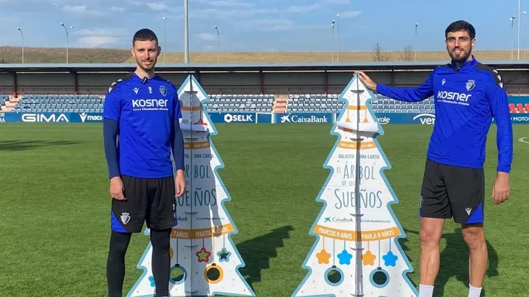 El Club Atl&eacute;tico Osasuna ha participado en una cadena solidaria a trav&eacute;s de las redes sociales para dar visibilidad al programa de la entidad. CEDIDA