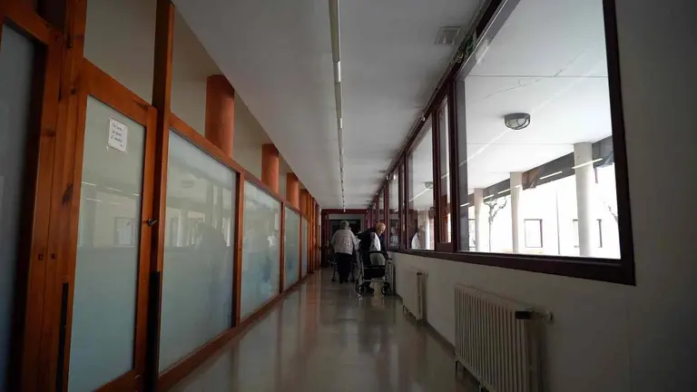 Pasillo residencia de ancianos de Fitero. CEDIDA