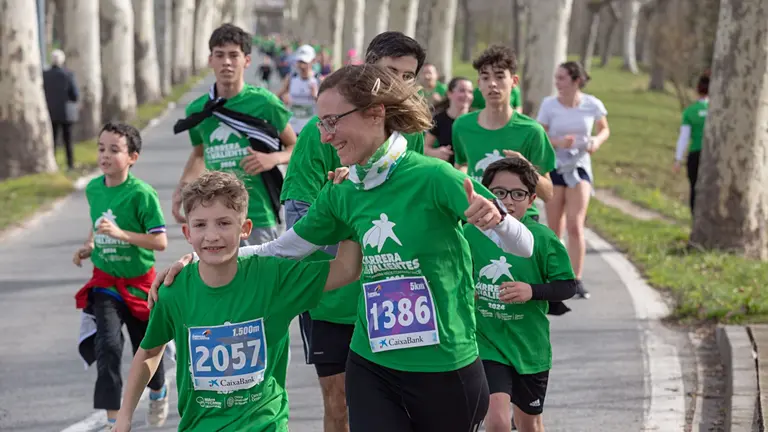 Participantes en la VIII edición de la Carrera de los Valientes. CEDIDA