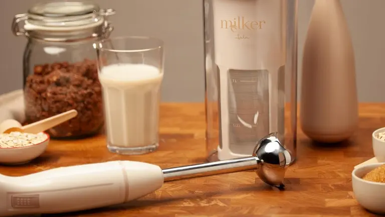 La Milker de Jata es una herramienta perfecta para elaborar bebidas vegetales en casa. CEDIDA