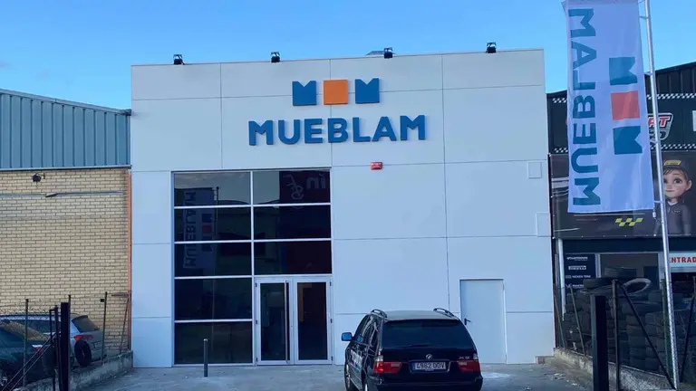 Instalaciones de Mueblam, en el polígono industrial de Mutilva Baja. CEDIDA