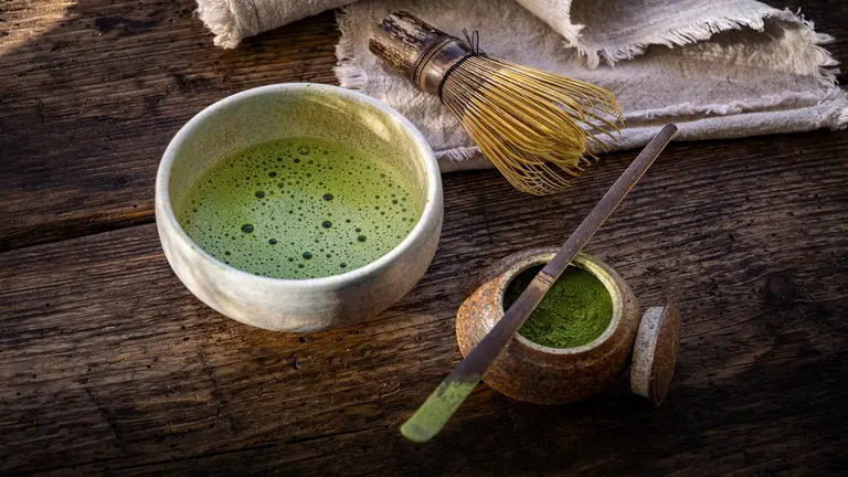 Imagen de un té matcha. PIXABAY