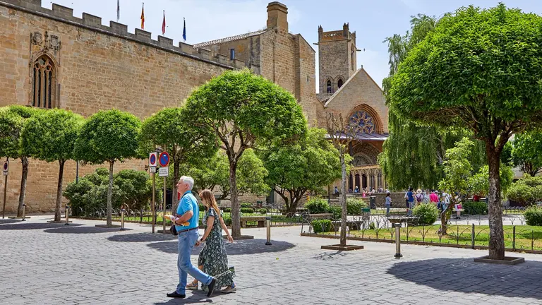 Localidad de Olite en Navarra. Javier Campos / Turismo de Navarra.