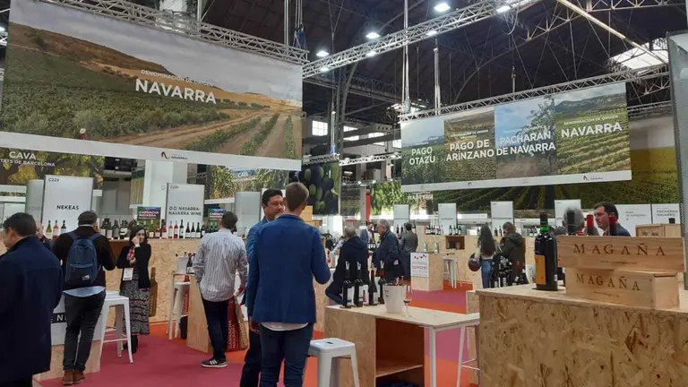 Stand de los vinos de Navarra en la Barcelona Wine Week. CRDO NAVARRA
