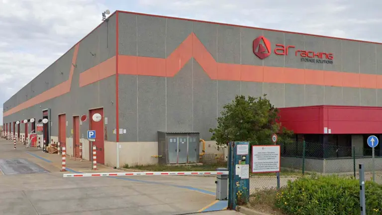 F&aacute;brica de AR Racking en Tudela. GOOGLE MAPS