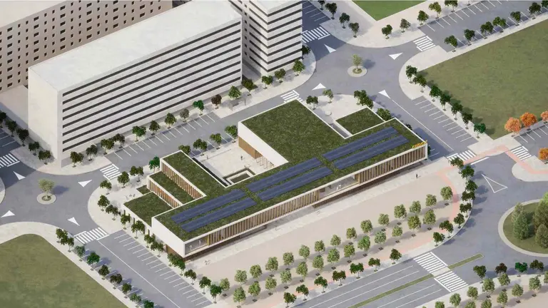 Render del Civivox de Ripagaina.