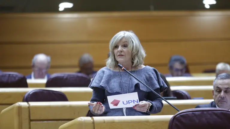 La senadora María Caballero. CEDIDA