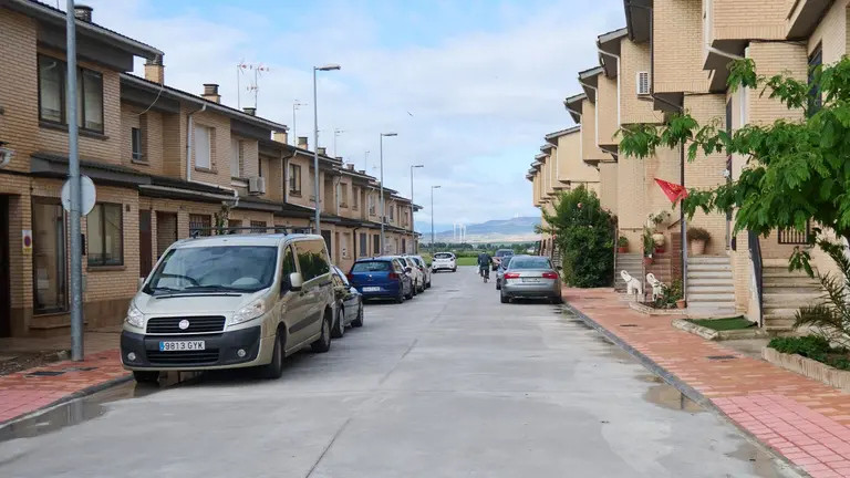 Obras de pavimentación realizadas en Buñuel.  GOBIERNO DE NAVARRA