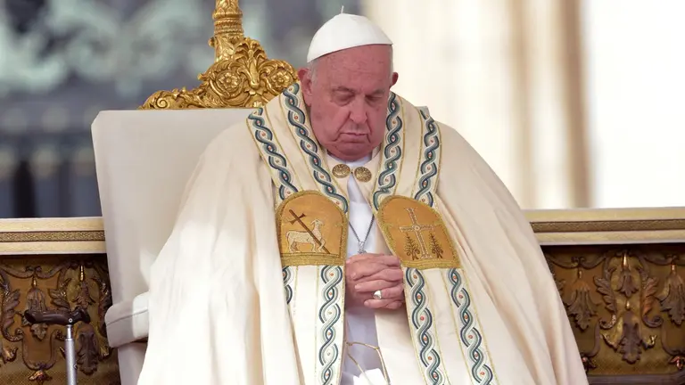 Una imagen reciente del Papa Francisco en una de sus &uacute;ltimas apariciones.