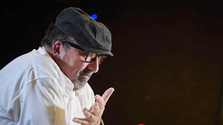 El exasesor del exministro &Aacute;balos, Koldo Garc&iacute;a, durante una entrevista para Europa Press. JES&Uacute;S HELL&Iacute;N / EUROPA PRESS