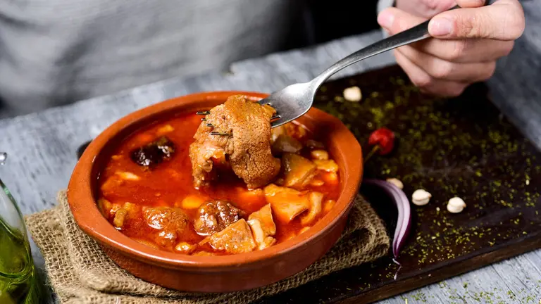 Pincho de callos participante en la Ruta de la Casquer&iacute;a de Navarra 2025. CEDIDA