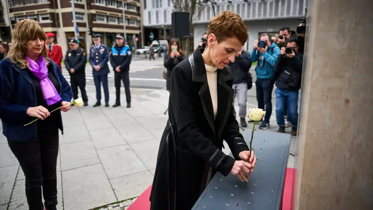 Acto de conmemoraci&oacute;n organizado por el Gobierno de Navarra con motivo del D&iacute;a Europeo de las V&iacute;ctimas del Terrorismo. PABLO LASAOSA