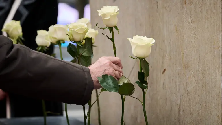 Acto de conmemoraci&oacute;n organizado por el Gobierno de Navarra con motivo del D&iacute;a Europeo de las V&iacute;ctimas del Terrorismo. PABLO LASAOSA