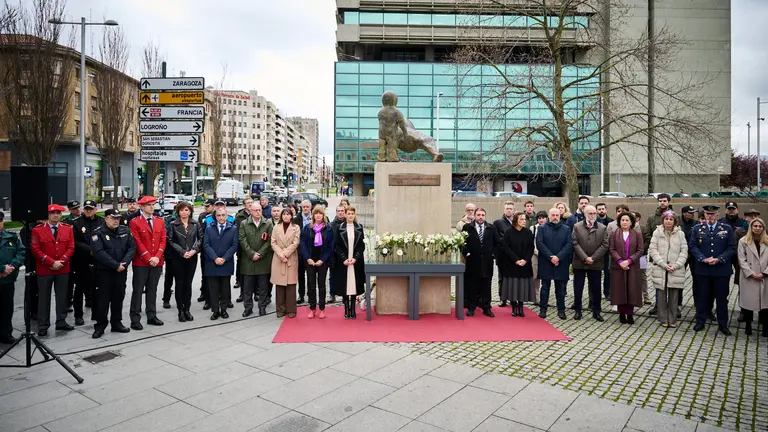 Imagen de archivo de la celebraci&oacute;n en Pamplona del D&iacute;a Europeo de las V&iacute;ctimas del Terrorismo. PABLO LASAOSA
