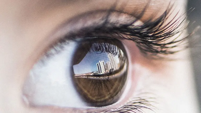 Imagen de archivo de un ojo. ARCHIVO