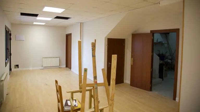 Luquin transforma la planta baja del
ayuntamiento en 'Ibarluzea', un espacio
de encuentro y convivencia sostenible. CEDIDA